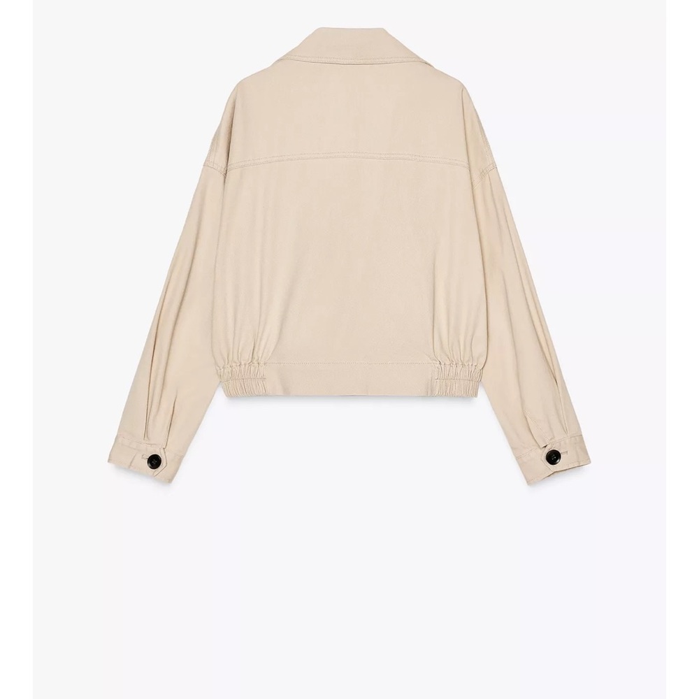 🎉SALE🎉NWT Zara Double-Breasted Trench Coat | L - Picture 4 of 12